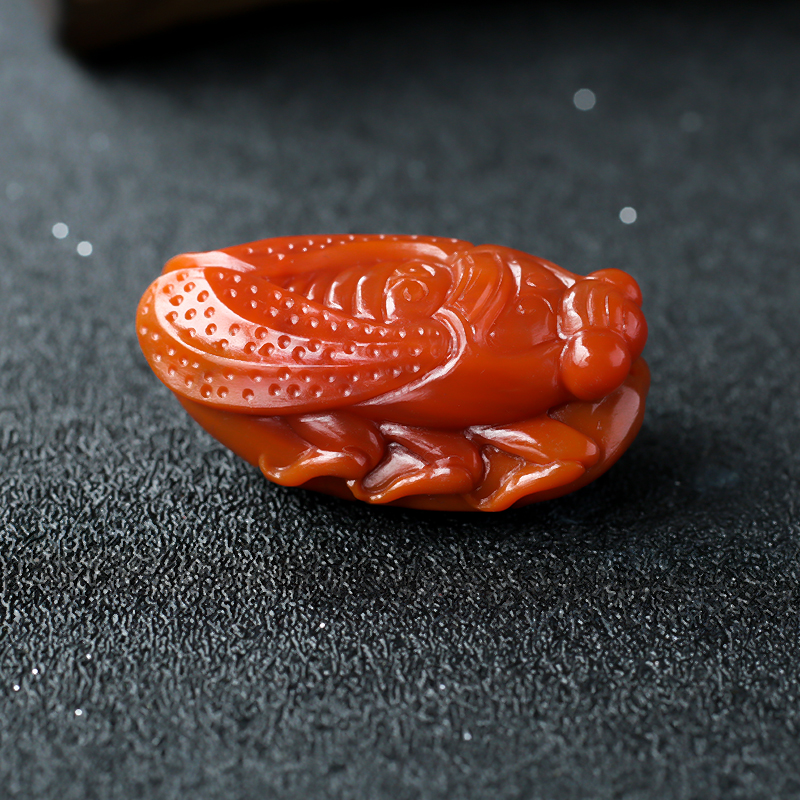 南红蝉 - 红掌柜珠宝