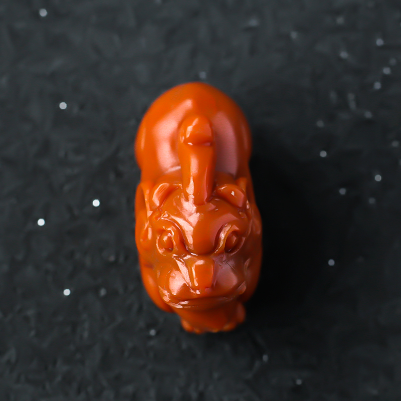 南红貔貅吊坠 - 红掌柜珠宝