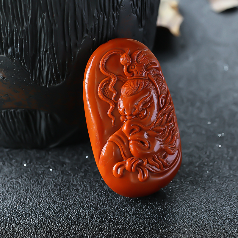 南红齐天大圣 - 红掌柜珠宝