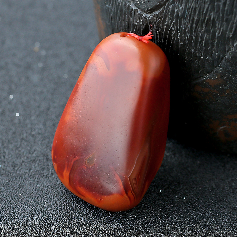 川料南红吊坠 - 红掌柜珠宝