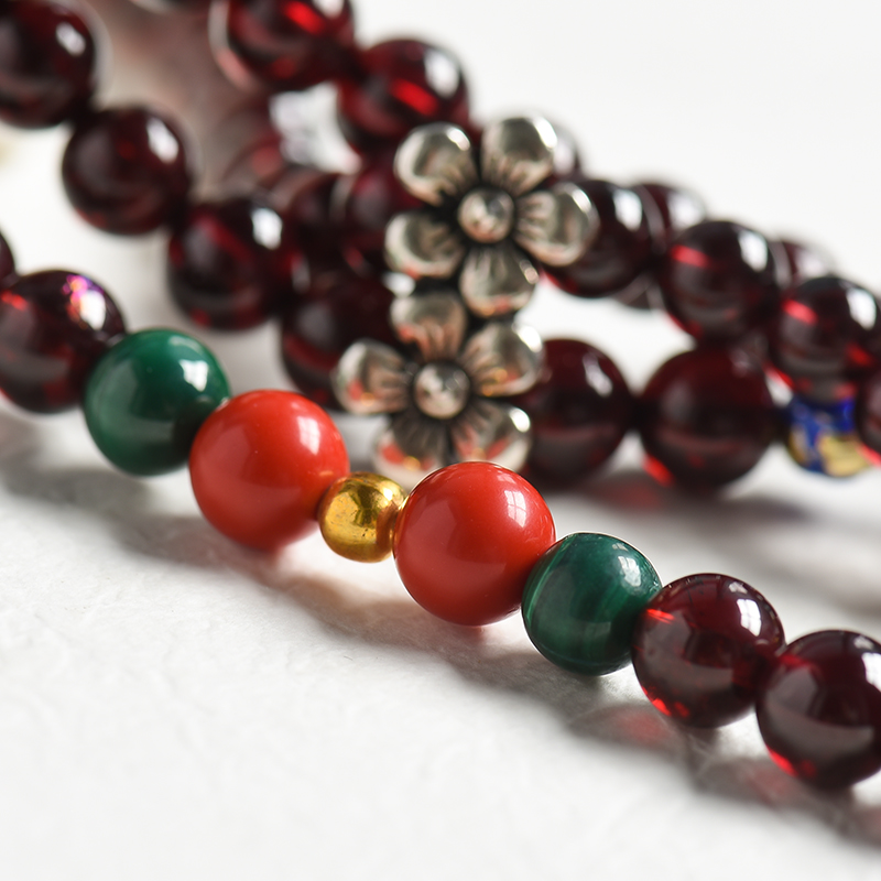 天然南红钱袋吊坠-红掌柜