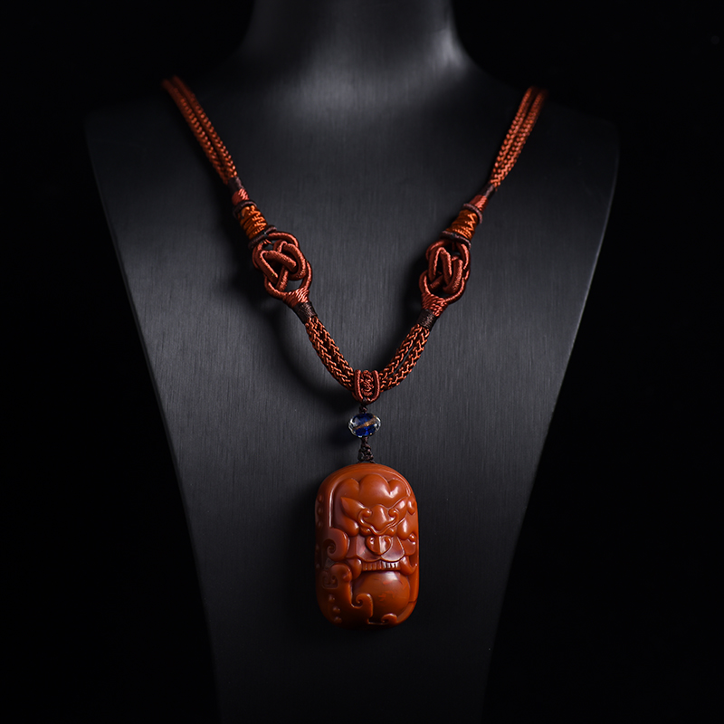 南红挂件-红掌柜