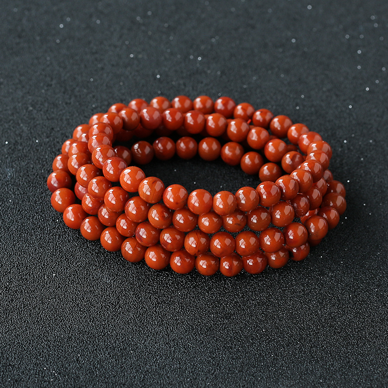 川料南红108- 红掌柜珠宝