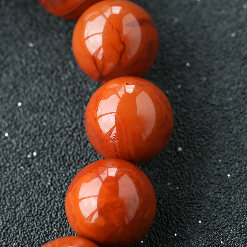 柿子红南红- 红掌柜珠宝