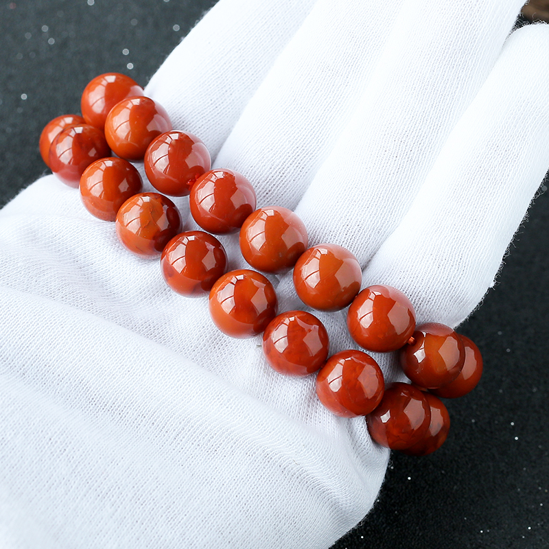 川料南红单圈- 红掌柜珠宝