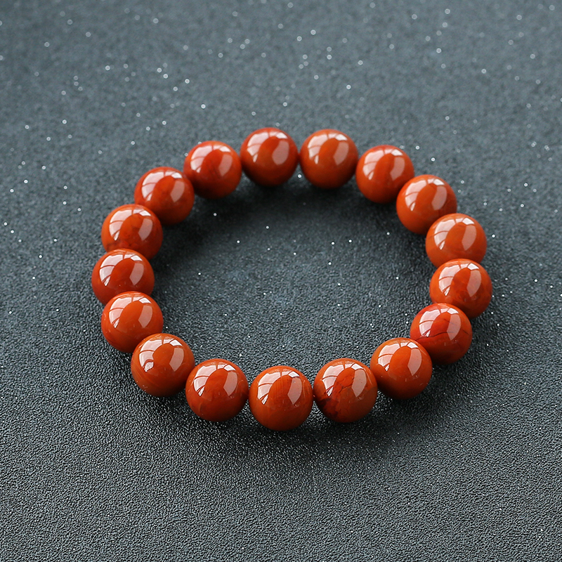 南红单圈手串- 红掌柜珠宝