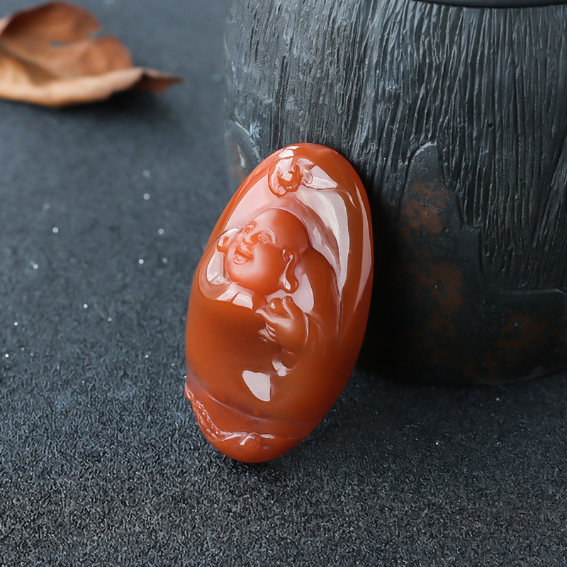 南红吊坠 - 红掌柜珠宝