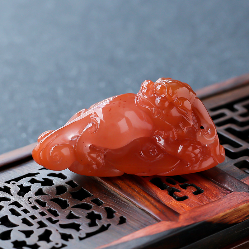 樱桃红南红挂坠 - 红掌柜珠宝