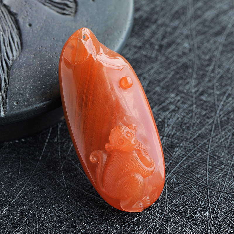 南红猴子- 红掌柜珠宝