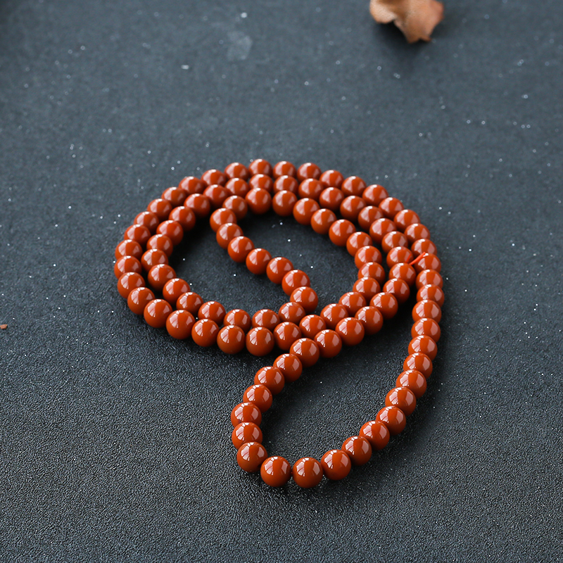 南红佛珠手串 - 红掌柜珠宝