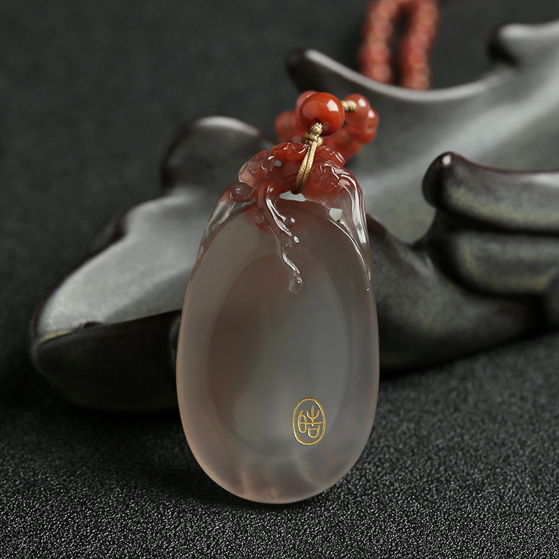 喜上眉梢吊坠-红掌柜