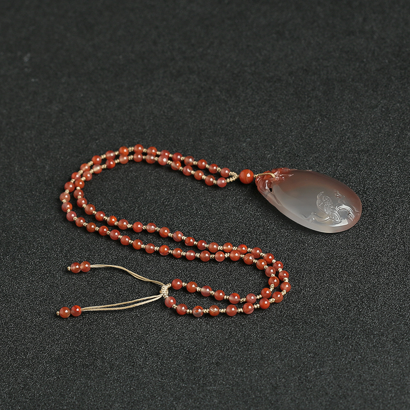 南红吊坠-红掌柜