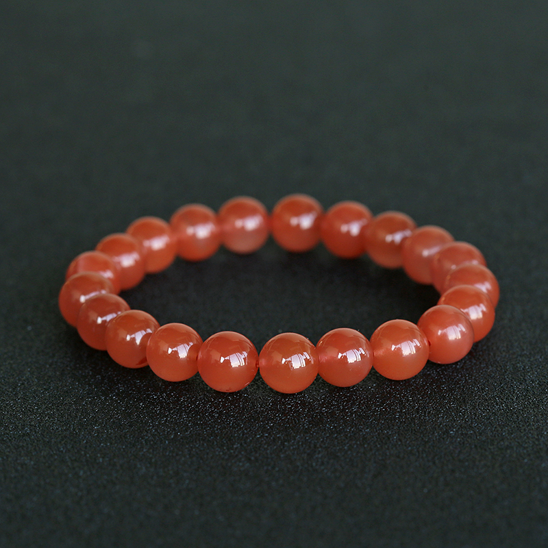  樱桃红南红手链-红掌柜