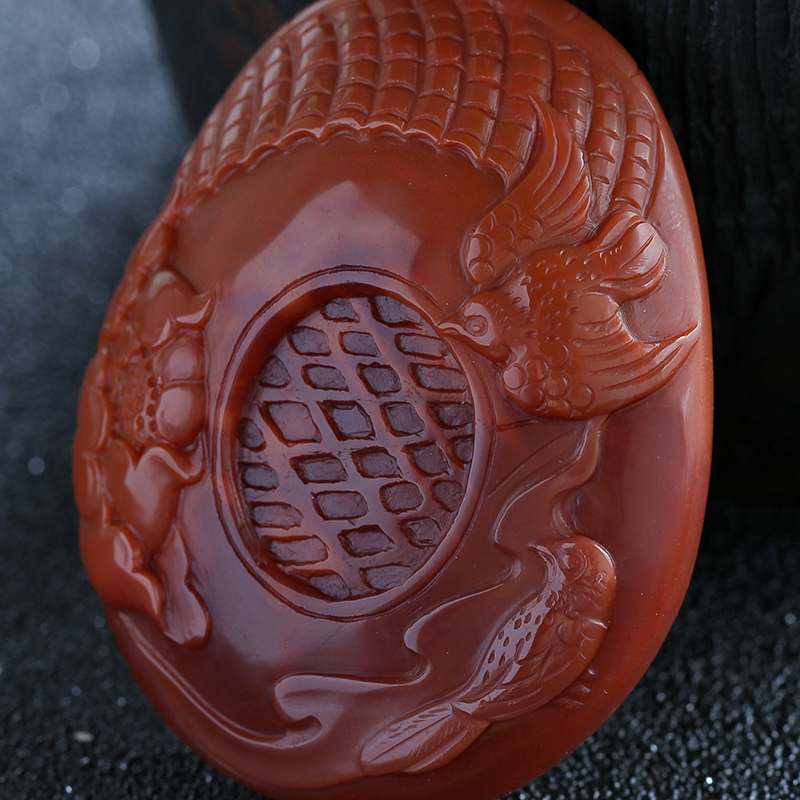 花开富贵吊坠-红掌柜