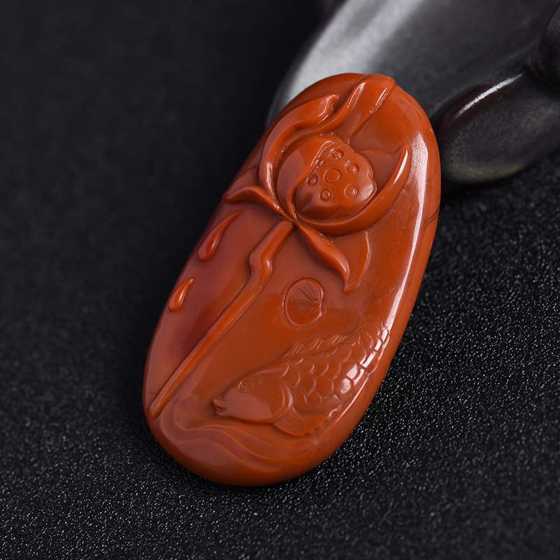 南红吊坠 - 红掌柜珠宝