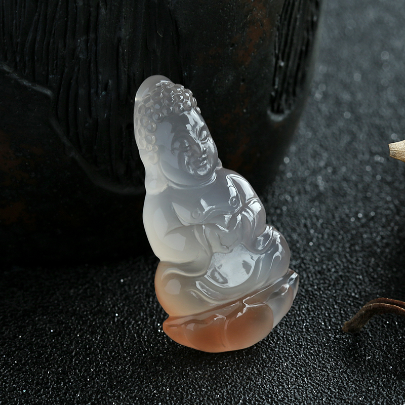 南红佛挂件-红掌柜珠宝