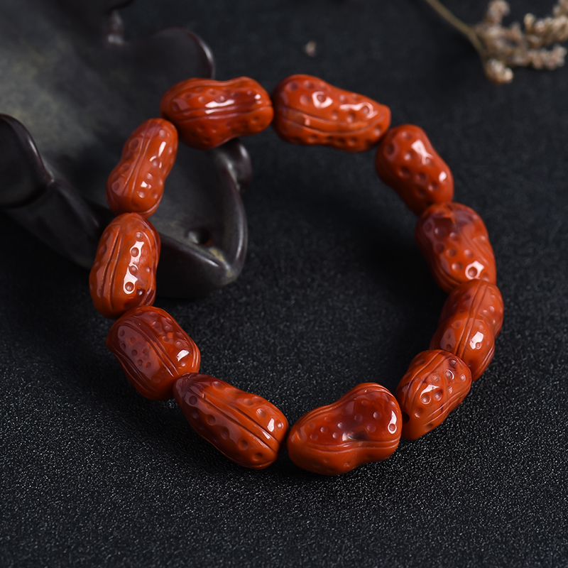 南红手串-红掌柜珠宝