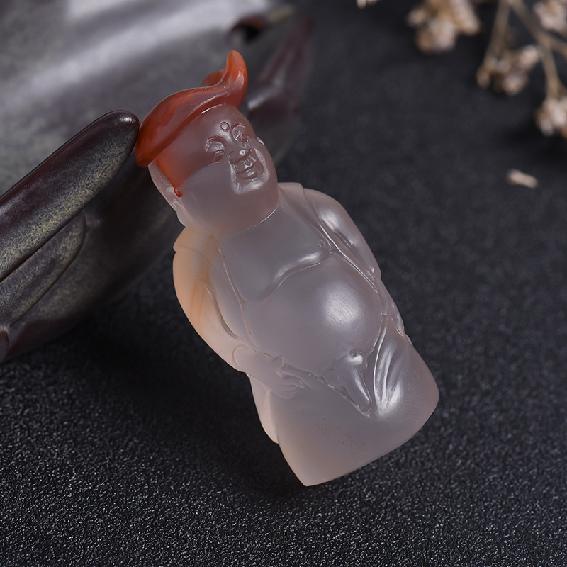 冻料童子吊坠-红掌柜珠宝