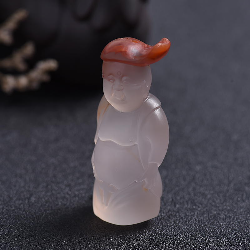 天然南红挂件-红掌柜珠宝