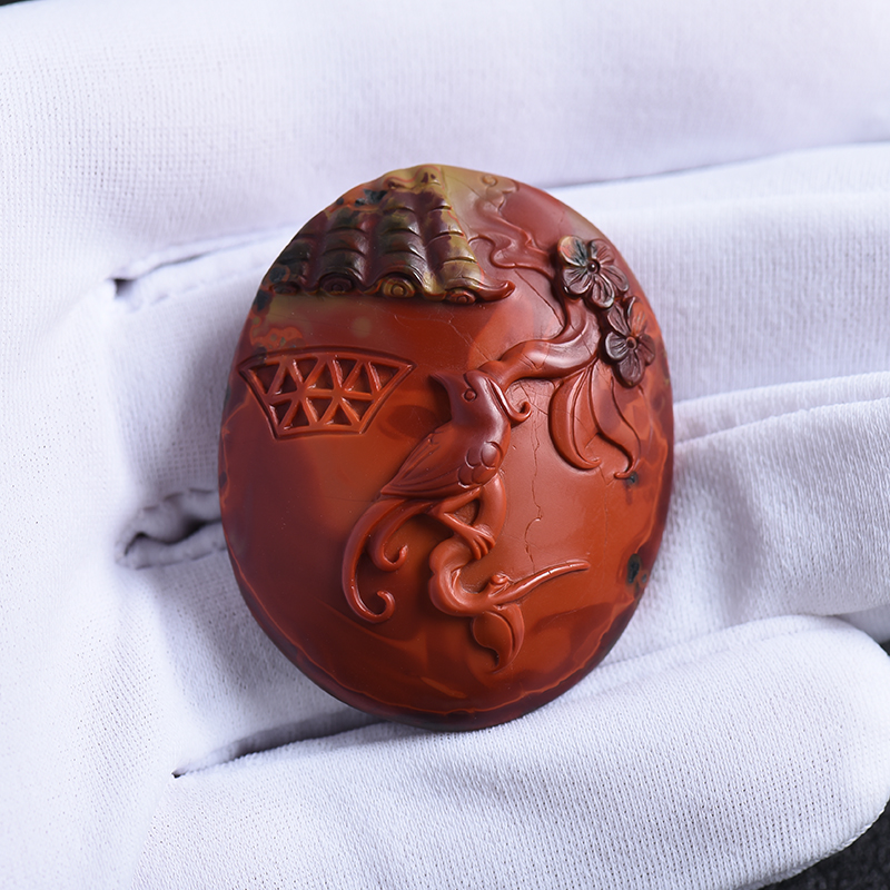 川料南红-红掌柜珠宝