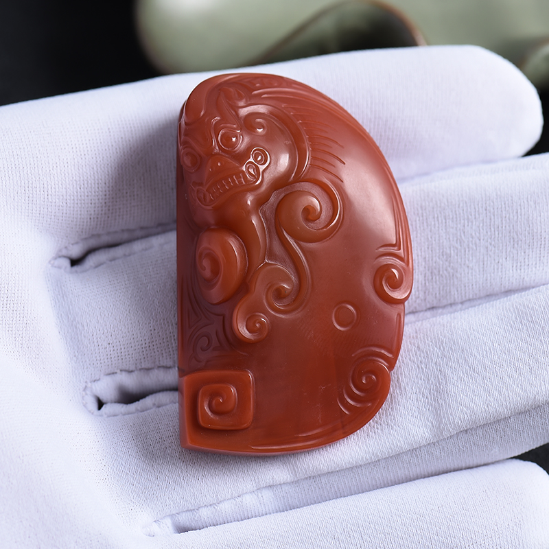 川料南红-红掌柜珠宝