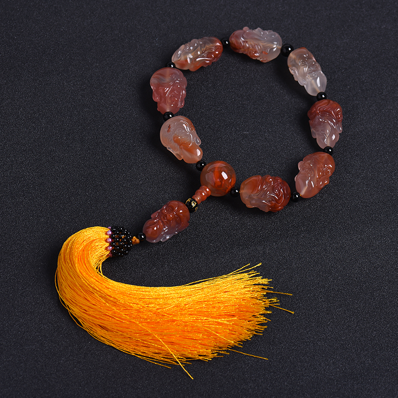 南红手持件-红掌柜