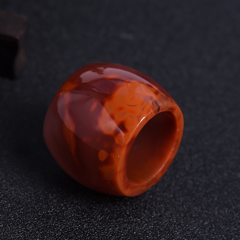 南红扳指-红掌柜