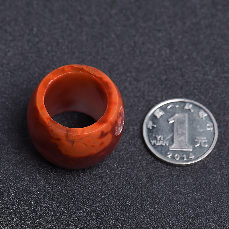 冰飘南红指圈-红掌柜