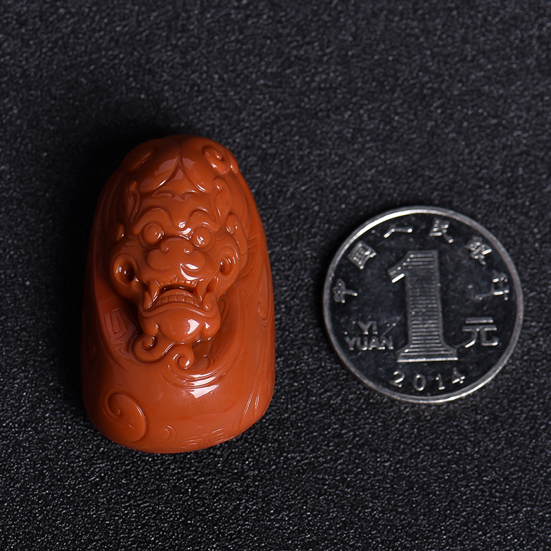 南红挂件-红掌柜