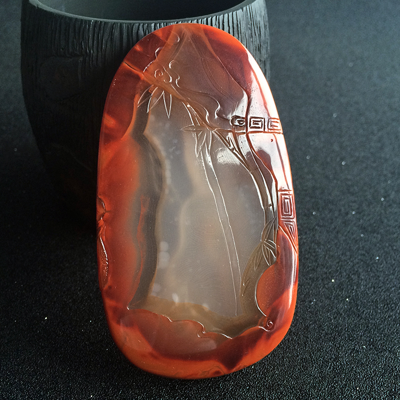 冰飘南红佛祖 - 红掌柜珠宝