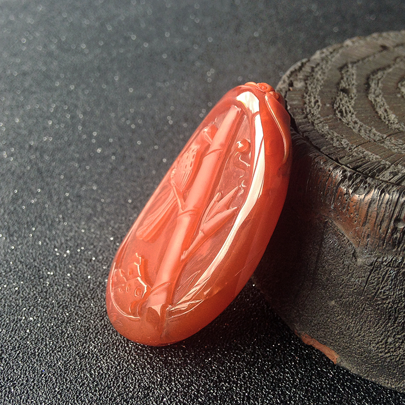 南红吊坠-红掌柜珠宝