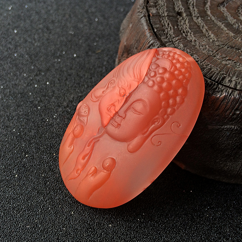 南红吊坠 - 红掌柜珠宝