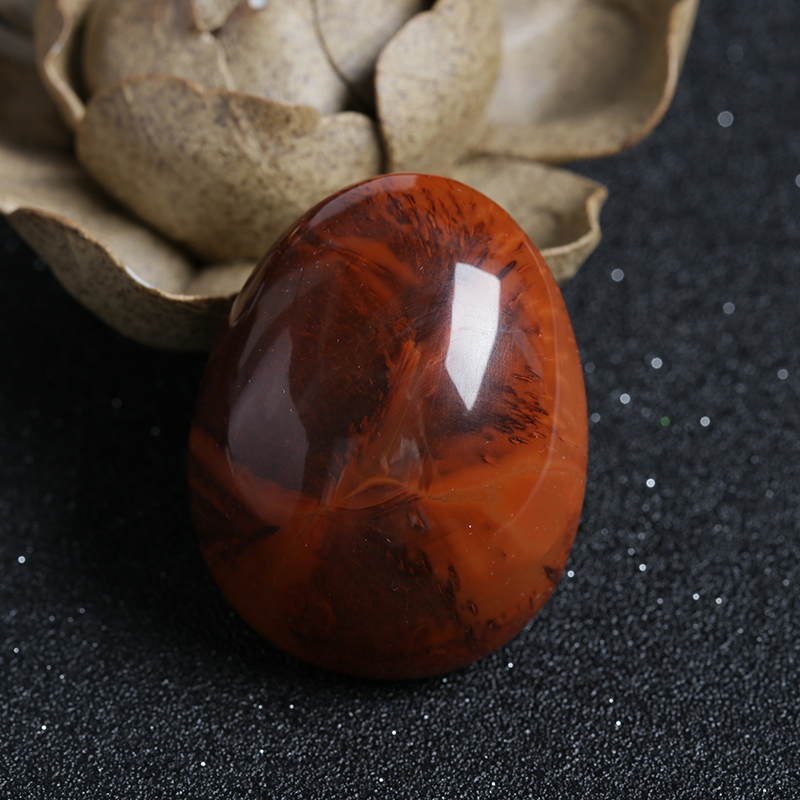 南红随形吊坠-红掌柜珠宝