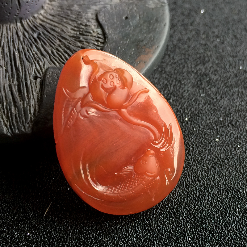 南红吊坠 - 红掌柜珠宝