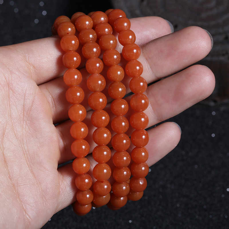 南红佛珠-红掌柜珠宝