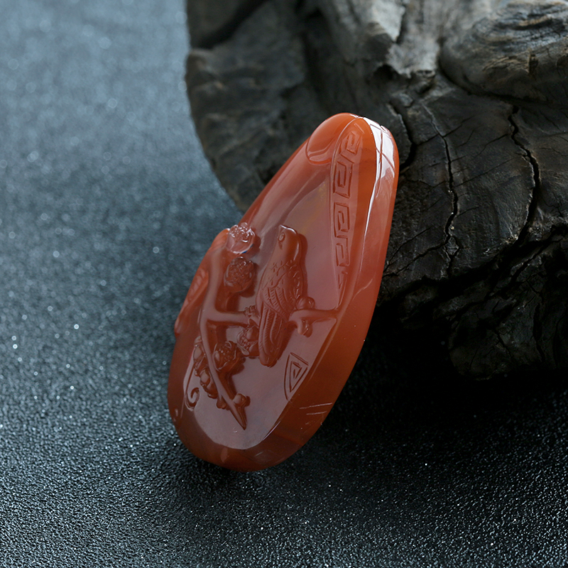 南红吊坠-红掌柜珠宝