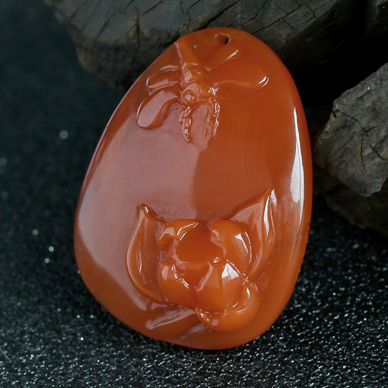 南红吊坠-红掌柜珠宝