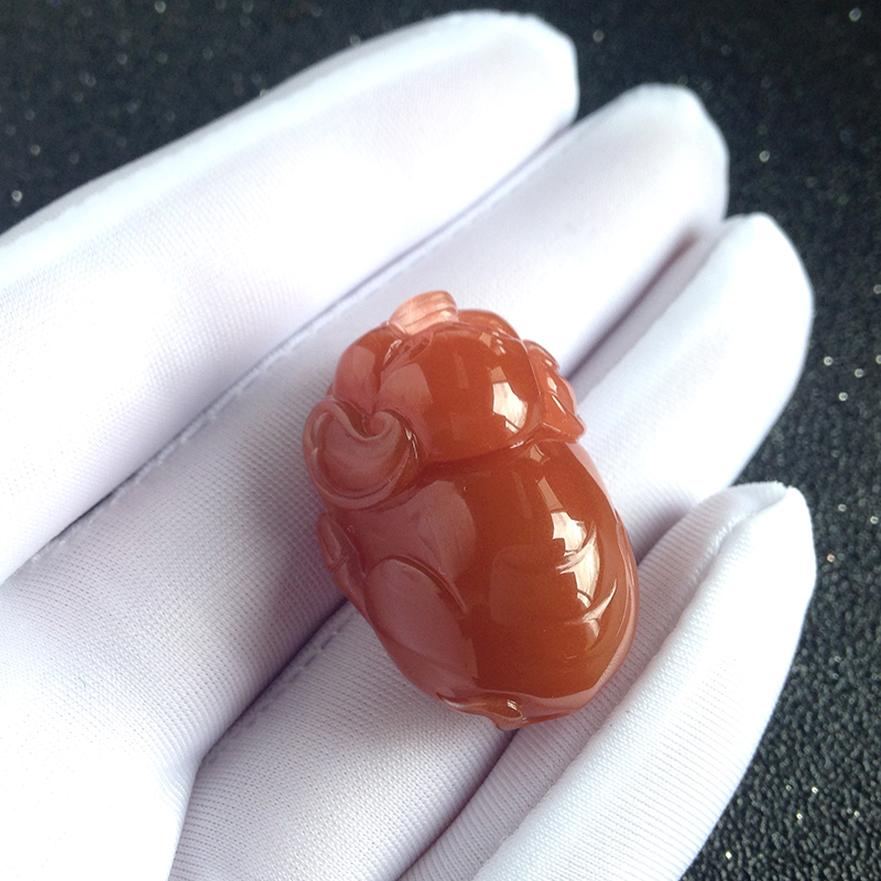 樱桃红南红 - 红掌柜珠宝