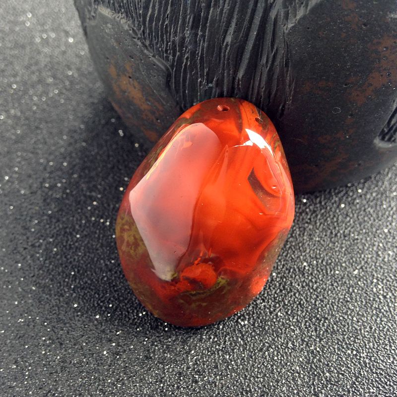 南红鹰挂坠-红掌柜珠宝