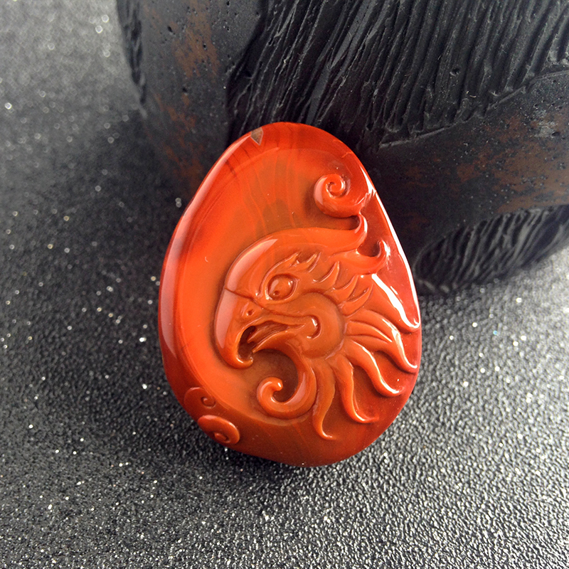 四川南红吊坠-红掌柜珠宝