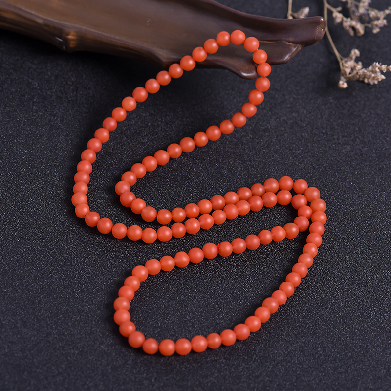 南红108佛珠-红掌柜