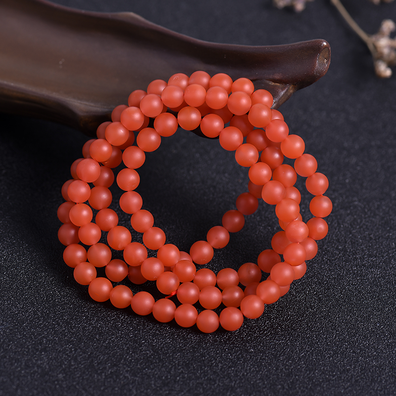 南红108佛珠手串-红掌柜