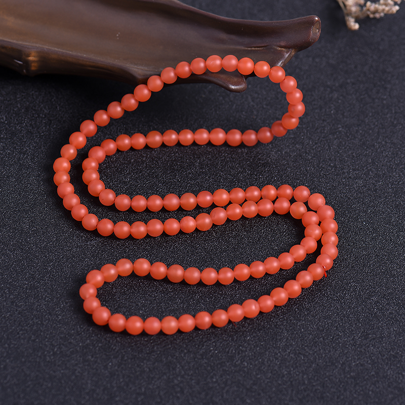 南红108佛珠-红掌柜