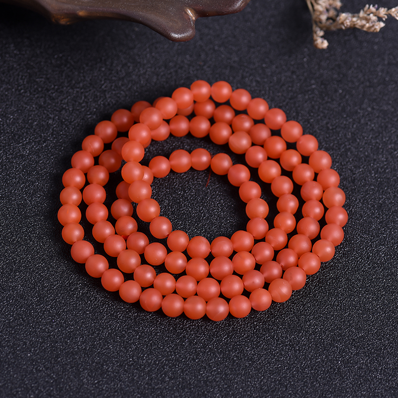 南红佛珠手串-红掌柜