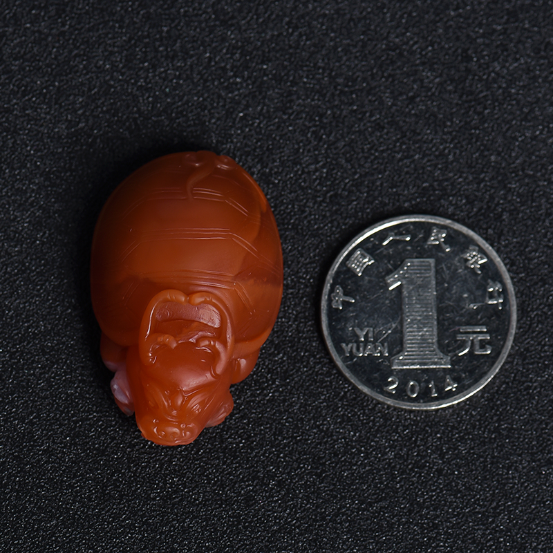 川料南红吊坠-红掌柜