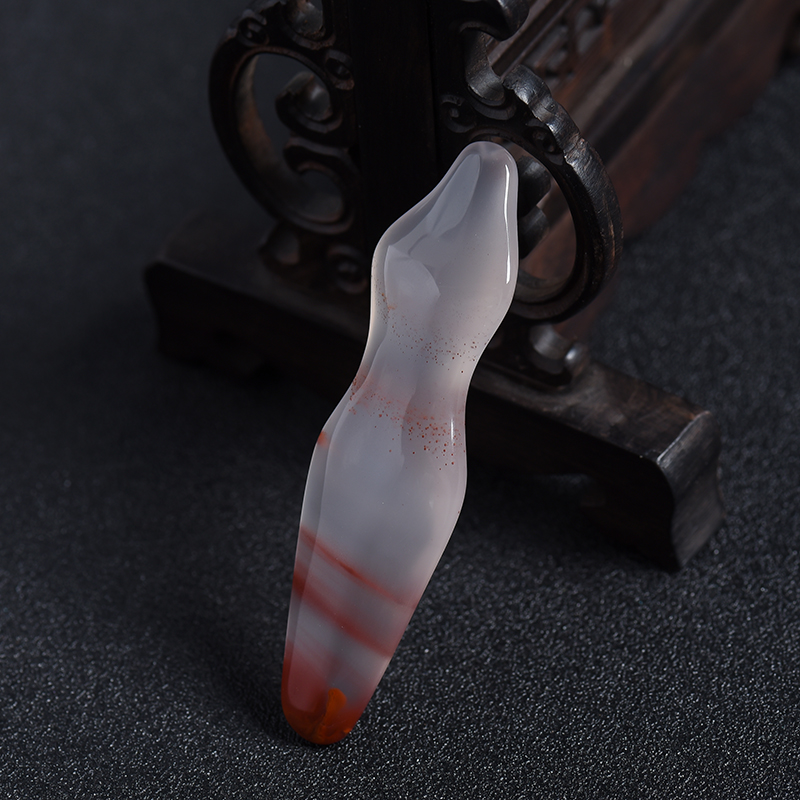 南红吊坠-红掌柜