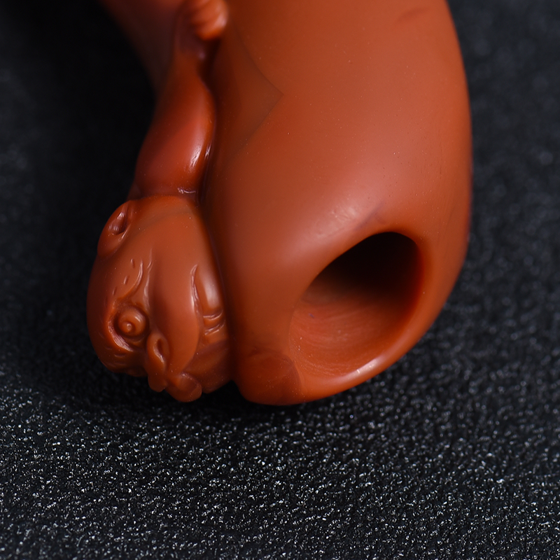 南红赤尾龙烟嘴-红掌柜