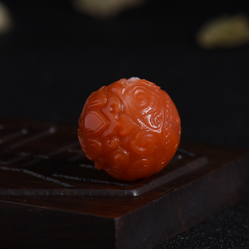 樱桃红南红-红掌柜