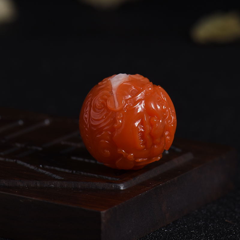 南红黄财神-红掌柜