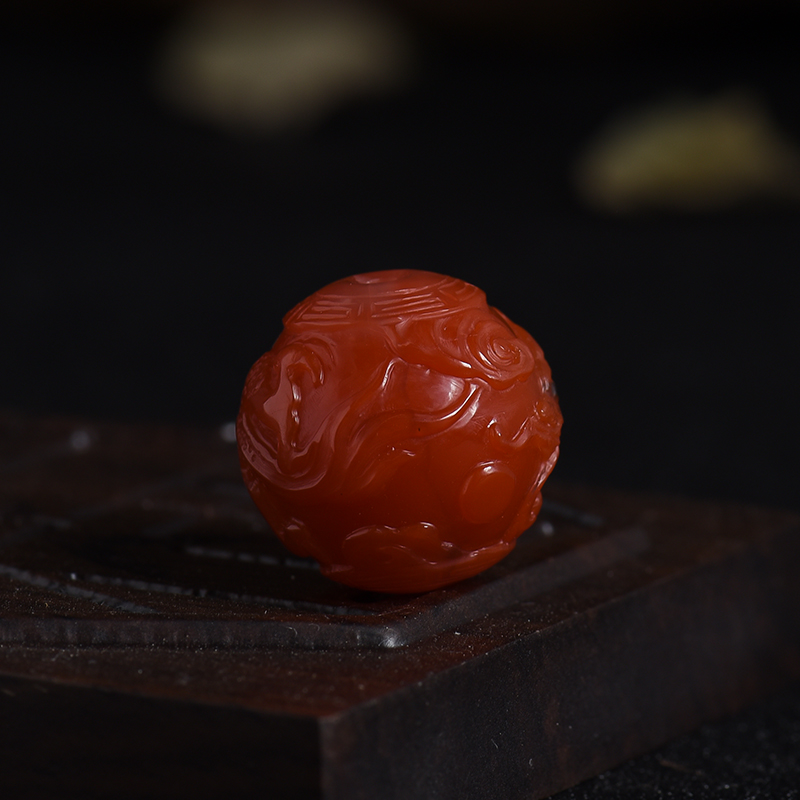 南红龙珠-红掌柜